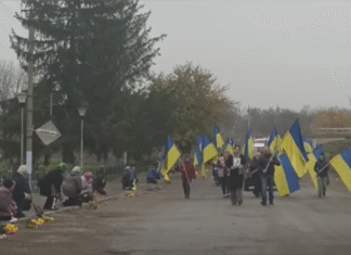 В Николаевской области простились с погибшим Героем Владимиром Сердюком, — ВИДЕО