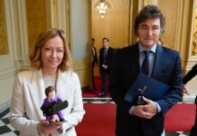 Туфли из кожи питона, iPad Зеленского и мешок риса: Мелони выставила на аукцион государственные подарки