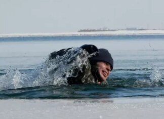 Чуть ли не трагедия: в Николаеве двое парней провалились под лед