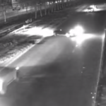 Скорость чуть не стоила жизни: в Николаеве зафиксировали аварию на видео