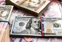 Гривня просідає до долара та євро: курс валют на 24 лютого