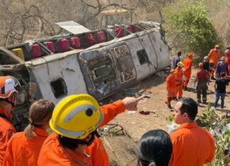 В Бразилии разбился автобус с паломниками: 15 погибших, среди которых дети