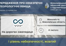 Синоптики предупреждают: Николаевщина под желтым уровнем опасности