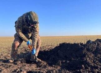 В Николаевской области обнаружили боевую часть «Shahed»: ее уничтожили взрывотехники, — ФОТО