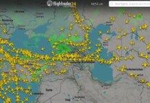 Транзит через Грузію виріс через закриття неба на Близькому Сході до 2 тис. рейсів на добу