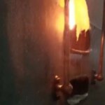 Партизаны "АТЕШ" сожгли магистральный электровоз в российском Брянске