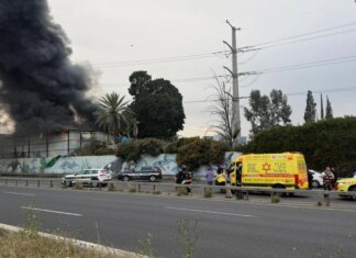 Шрапнель от иранского ракетного обстрела упала вблизи Храма Гроба Господня в Иерусалиме