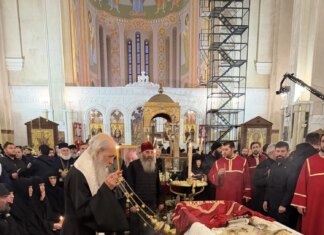 Не только спецпредставитель путина – на прощании с патриархом Грузии побывал митрополит УПЦ МП