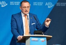 Лидер немецкой ультраправой партии АдГ Хрупалла призвал вывести американские войска из Германии