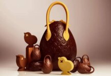 Louis Vuitton создал съедобную сумку к Пасхе из шоколада весом более килограмма