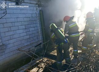 Трагедия в Первомайске: во время пожара погиб мужчина, — ФОТО