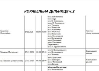 Модернизация, текущий и капитальный ремонт: в Николаеве запланировано отключение света
