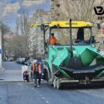 В центре Николаева продолжаются дорожные работы: движение частично ограничено