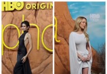 Зендея и Сидни Суини поразили контрастными платьями на премьере нового сезона «Эйфории»