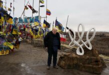 Борис Джонсон посетил украинских военных на Запорожском направлении