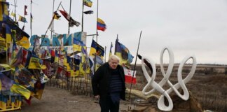 Борис Джонсон посетил украинских военных на Запорожском направлении