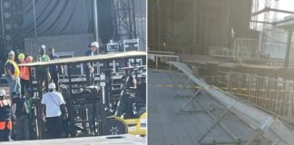 Техник погиб во время монтажа сцены для концерта Шакиры в Рио