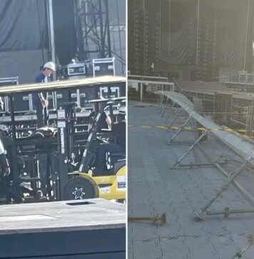 Техник погиб во время монтажа сцены для концерта Шакиры в Рио