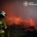 Едва не взорвалось: в Николаевской области из пожара вынесли 8 газовых баллонов, — ФОТО