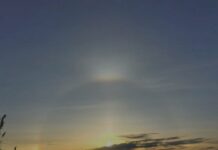 Над Южным Бугом заметили «ложное солнце»