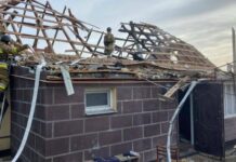 Обстрел вызвал пожар в Николаевской области