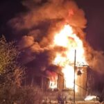 Николаев снова под атакой дронов: есть повреждения и пожар, — ФОТО