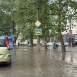 Последствия непогоды: как КП «ЭЛУ Автодорог» ликвидировало последствия мощного ливня в Николаеве