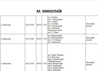 Без света будет три района: где в Николаеве пройдут плановые отключения электроэнергии, — ФОТО
