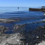 В Туапсе собрали более 17 тысяч кубометров мазута, часть побережья остается загрязненной