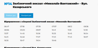 Троллейбус 14 Николаев: как и когда курсирует