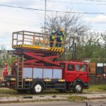 В результате атаки в Николаеве поврежден троллейбус, развозивший воду, — ФОТО