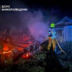 Огонь чуть не перекинулся на дома: что горело в Николаевской области