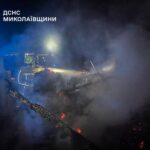 В Николаевской области горели склад, солома и хозяйственные сооружения, — ФОТО