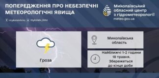 Гроза надвигается на Николаевщину: ухудшение погоды ожидается в ближайшее время