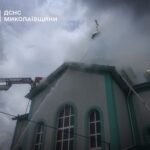 Горелая церковь и дома: в Николаевской области произошло 12 пожаров, — ФОТО