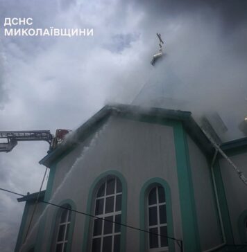 Горелая церковь и дома: в Николаевской области произошло 12 пожаров, — ФОТО