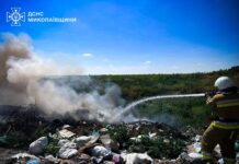 Сутки пожаров в Николаевской области: зафиксировано 24 возгорания, из них два из-за вражеских обстрелов, — ФОТО