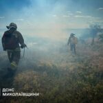 Ожоги и госпитализация: в Николаевской области пенсионерка травмировалась во время пожара на даче, — ФОТО