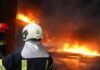 В Николаевской области обстрелы вызвали пожар