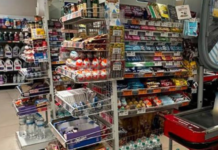 Стрельба на кассе супермаркета в Николаеве: конфликт из-за женщин закончился выстрелом в глаза и задержанием, — ФОТО