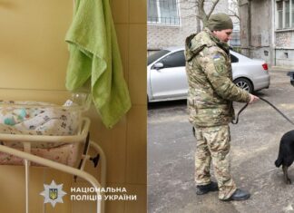 Полиция гарантирует денежное вознаграждение за информацию о младенце, оставленном в мусорном контейнере в Николаеве, — ФОТО