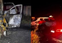 В Николаеве после ДТП вспыхнул автомобиль: двое мужчин госпитализированы, — ФОТО