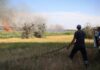 Пожар в доме и воспламенение сухостоя: как прошли сутки на Николаевщине