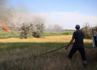 Пожар в доме и воспламенение сухостоя: как прошли сутки на Николаевщине