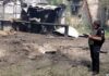 Россия атаковала Очаков дронами: ранена женщина, повреждено здание и авто, — ФОТО