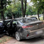 В центре Николаева столкнулись Citroen и Hyundai: один из водителей госпитализирован, — ФОТО