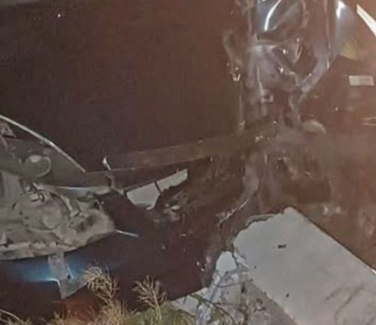 Врезался в столб в Новом Буге: нетрезвому 22-летнему водителю сообщили о подозрении, — ФОТО