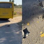 Два подростка на мотоциклах врезались в автобус под Николаевом: один в реанимации, — ФОТО