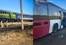 ГСЧС показала ликвидацию пожара в поезде Киев – Николаев и эвакуацию пассажиров, – ФОТО