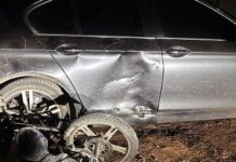 В Николаевской области мотоциклиста госпитализировали после столкновения с BMW, — ФОТО